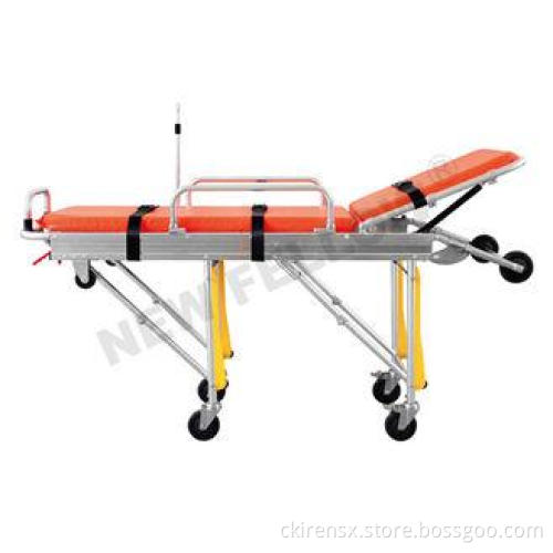 Foldable Lightweight Basic Emergency Ambulance Stretcher Co